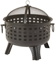 Round Steel Lattice Fire Pit