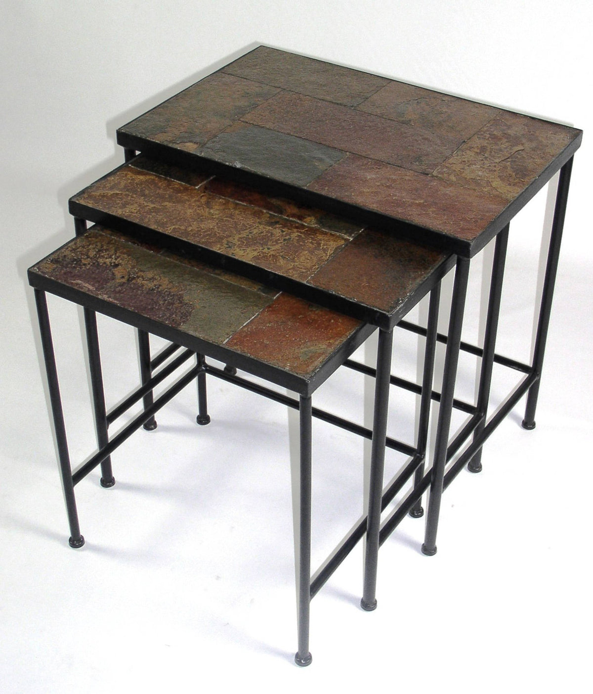 Slate Nesting Tables Set of 3