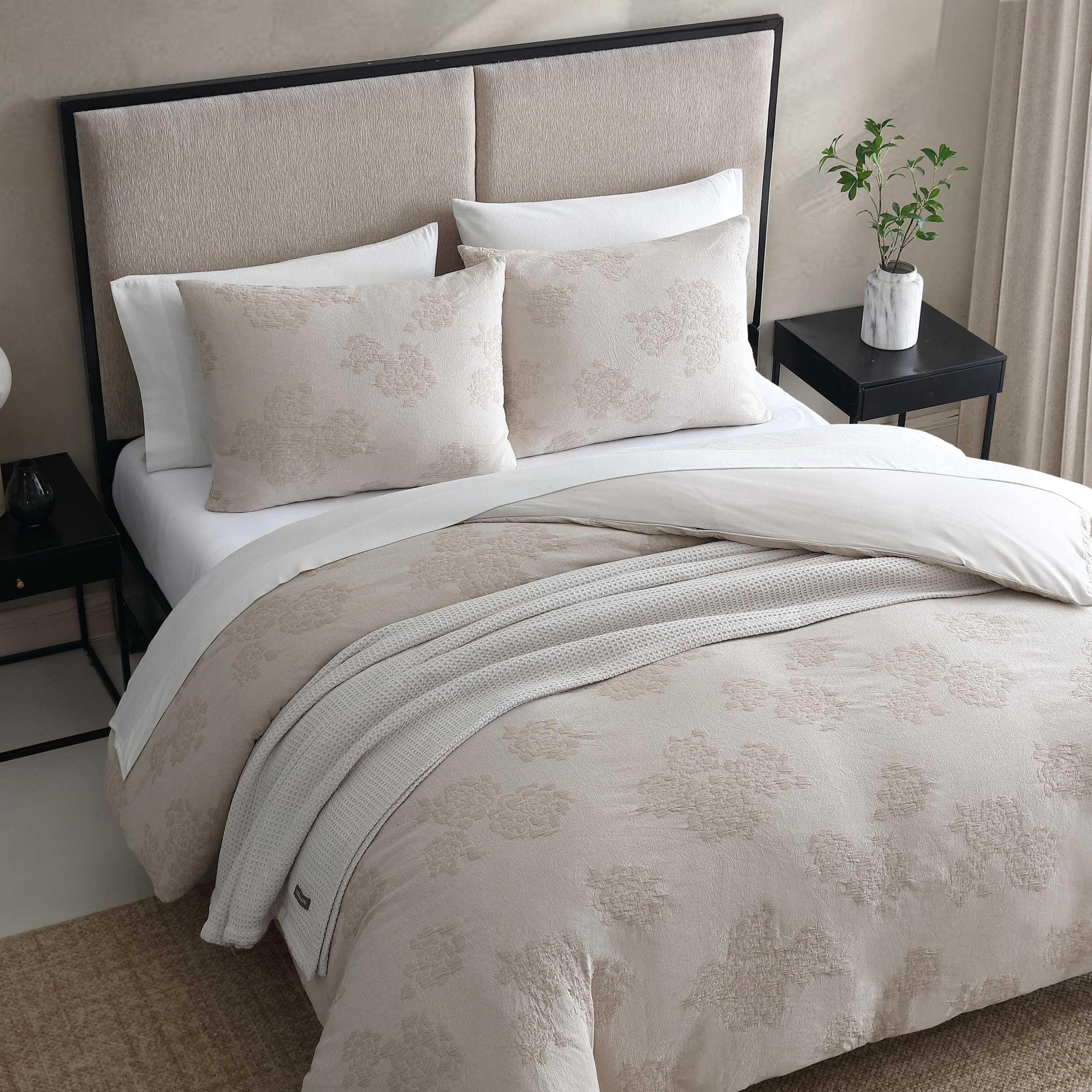 Floral Comforter Set with Matching Shams