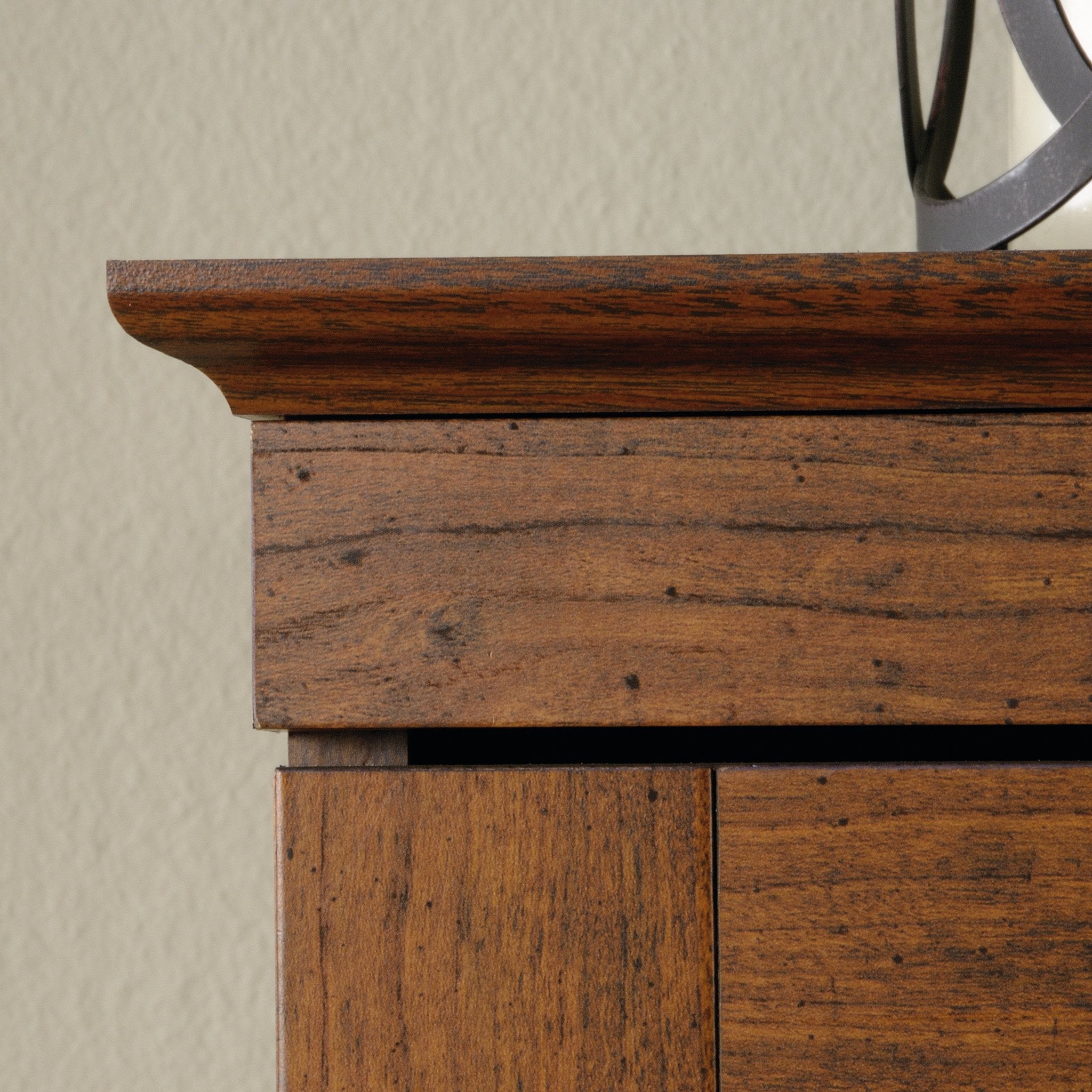 Wardrobe Armoire with Garment Rod & Drawer