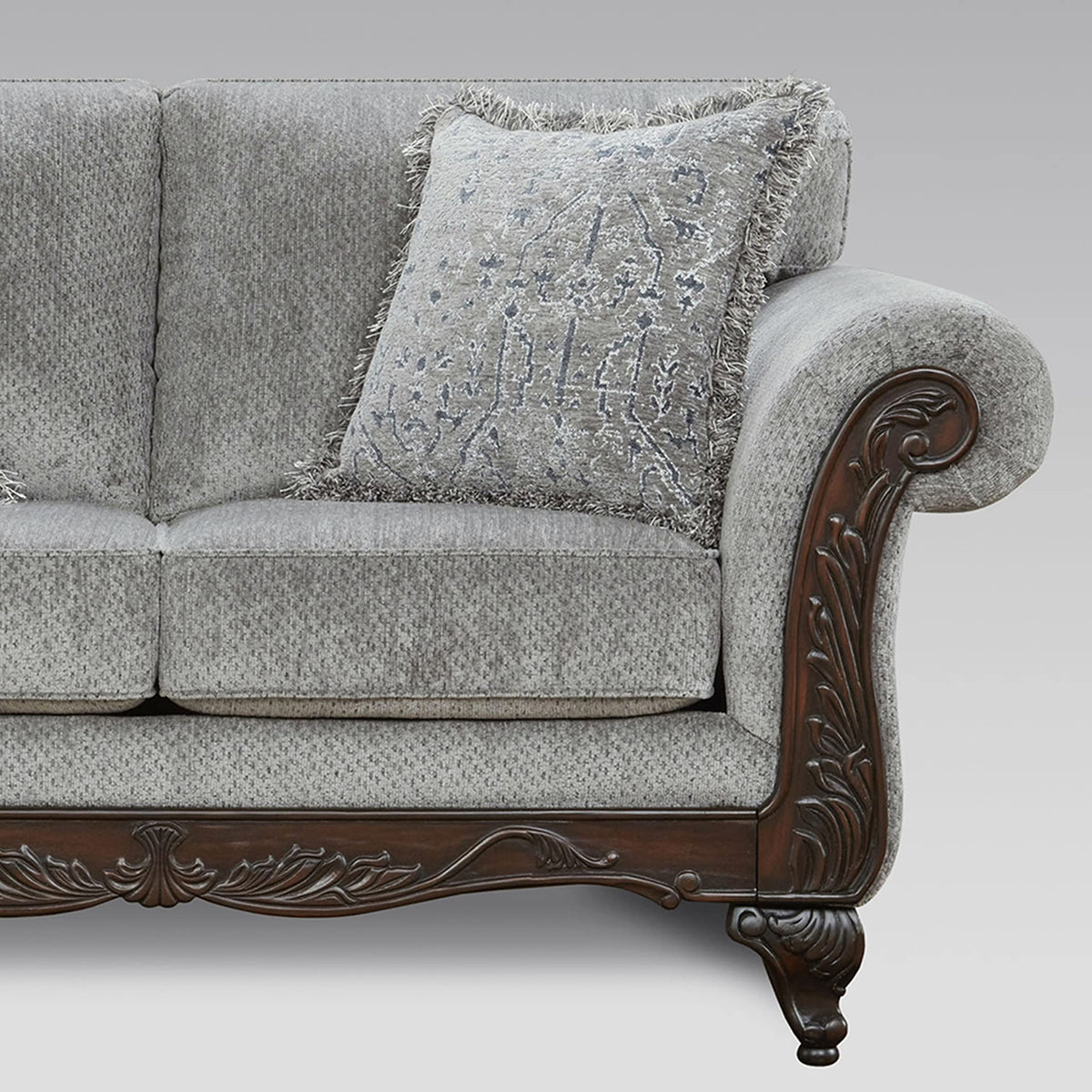 5-Piece Chenille Living Room Set