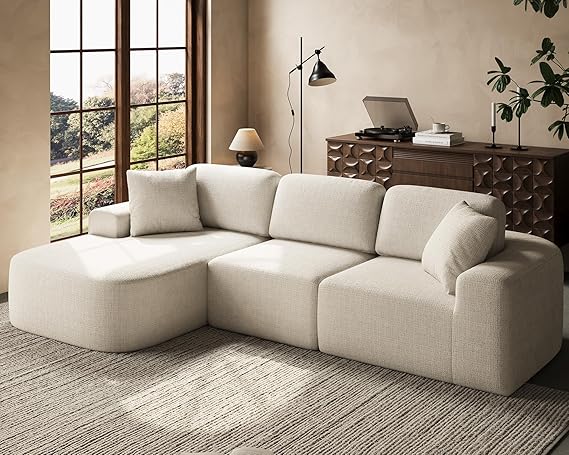 Modular Sectional Sofa with Chaise