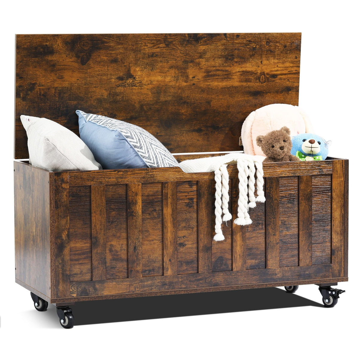 Rolling Storage Bench