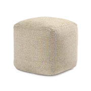 Square Pouf Ottoman Footrest