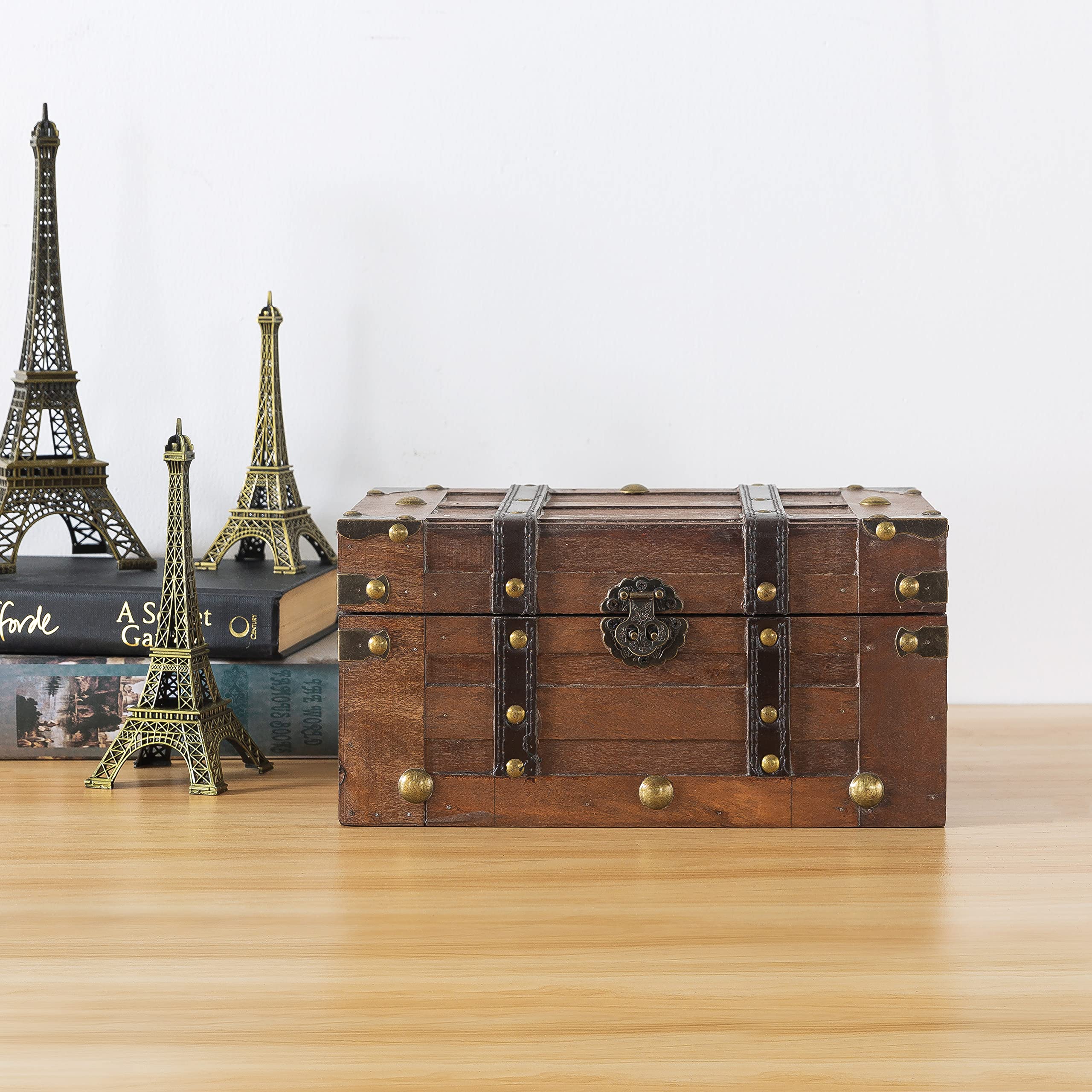 Decorative Wooden Trunk Chest