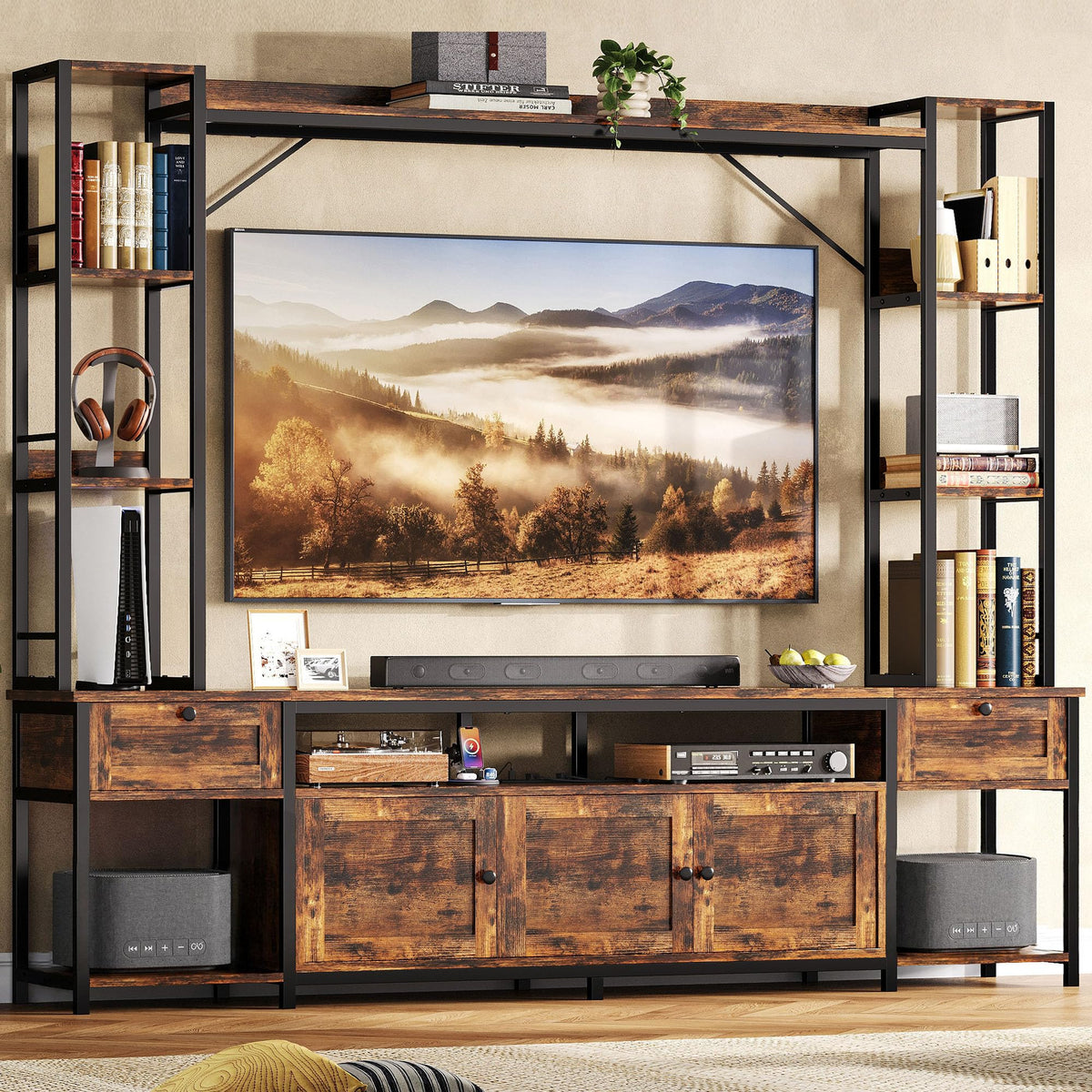 TV Entertainment Center with Storage