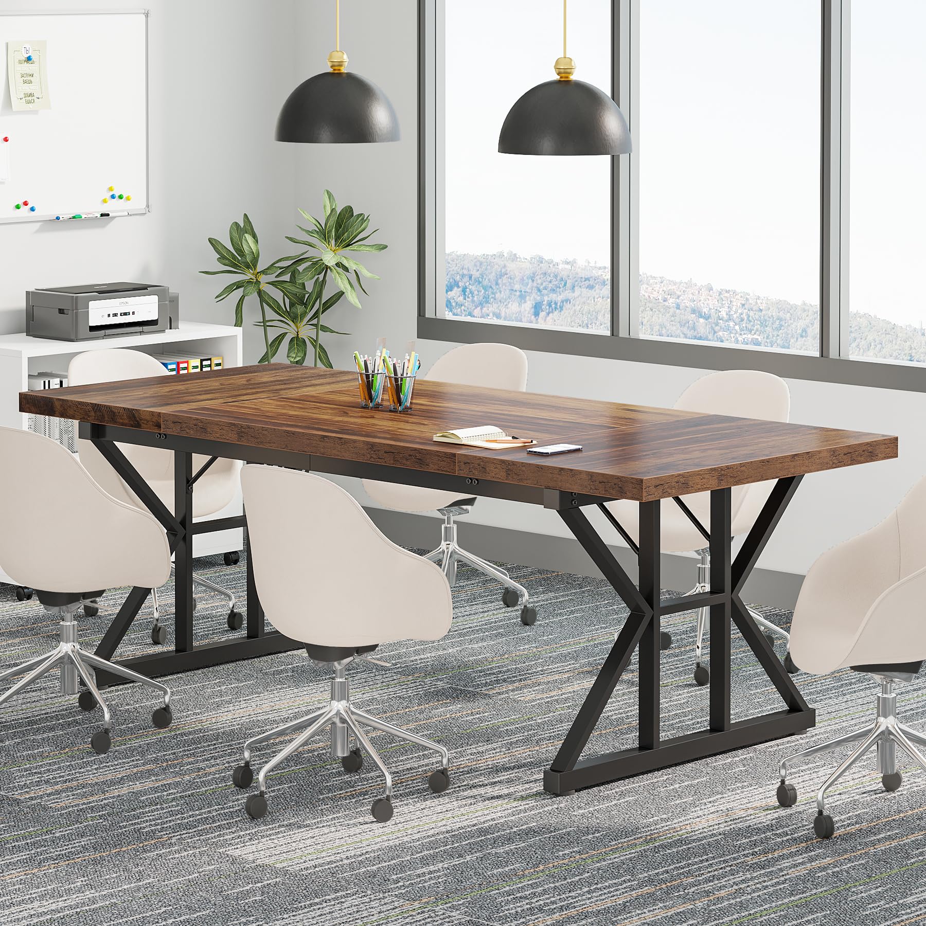 6FT Rectangle Conference Table for 6