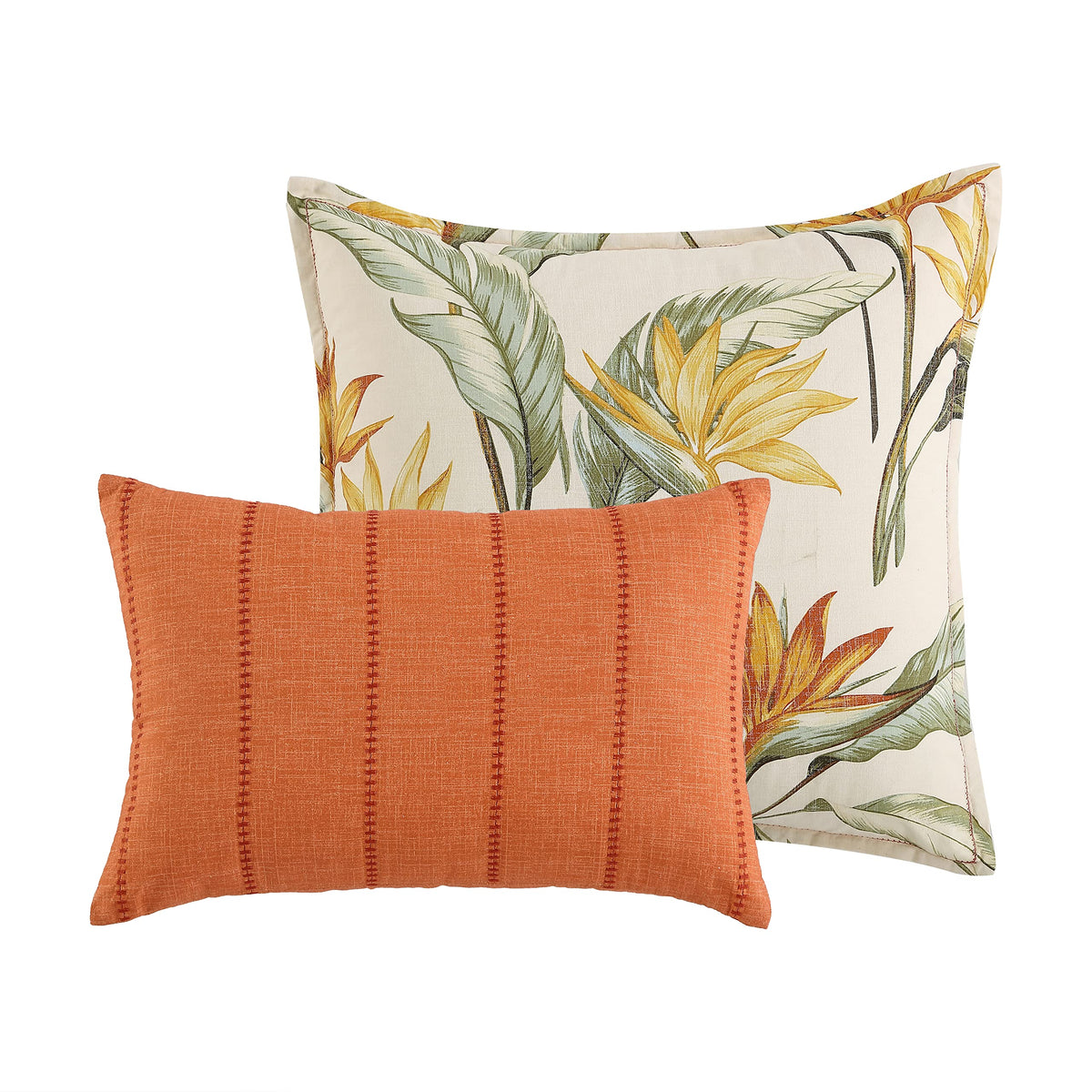 Tropical Cotton Queen Comforter Set