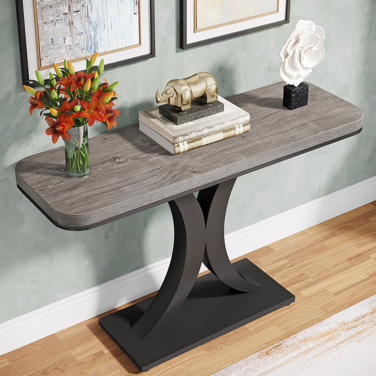 Industrial Console Table