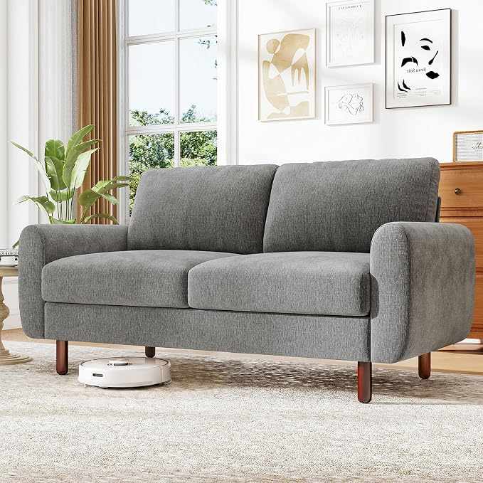 Chenille Loveseat Sofa