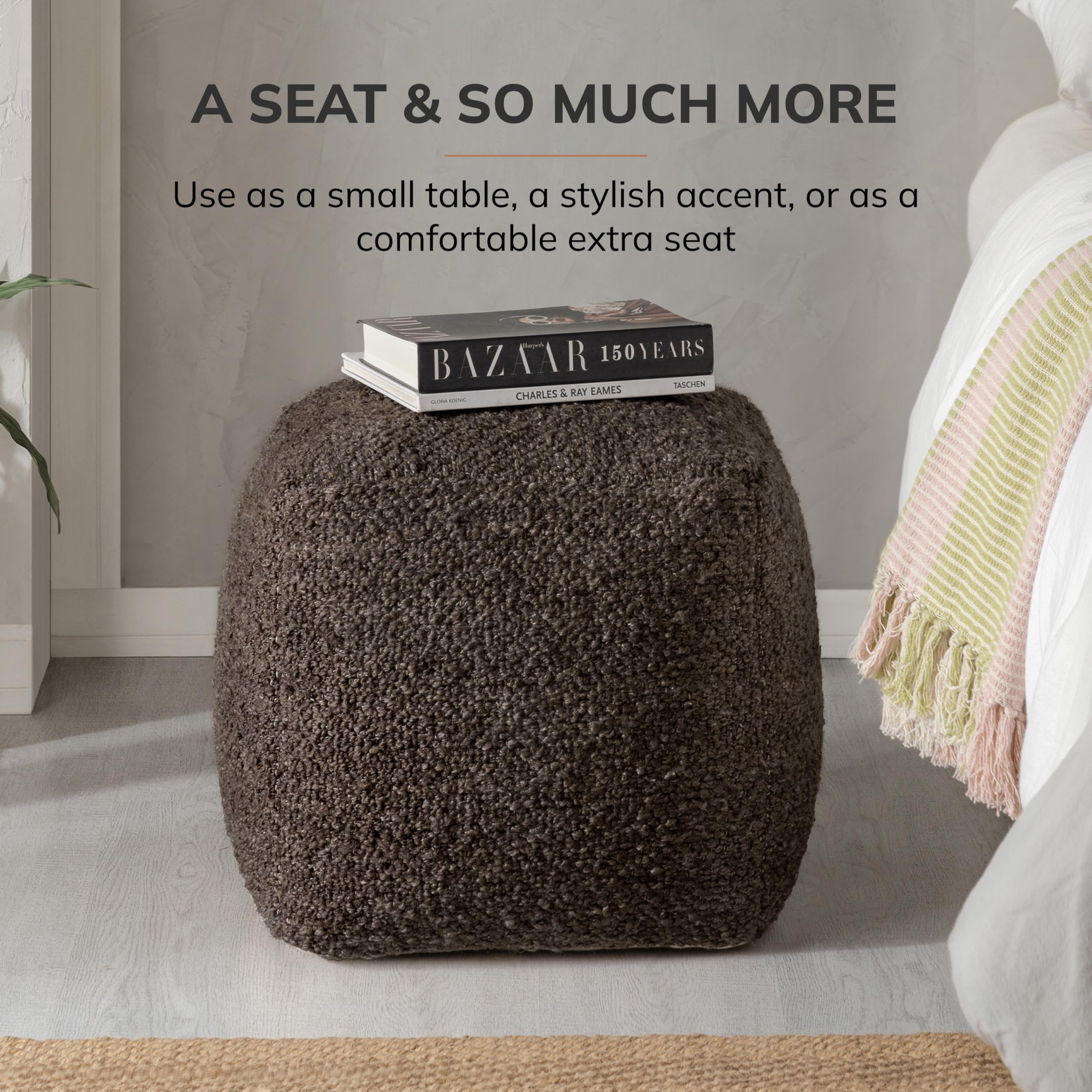 Pouf Ottoman Footrest