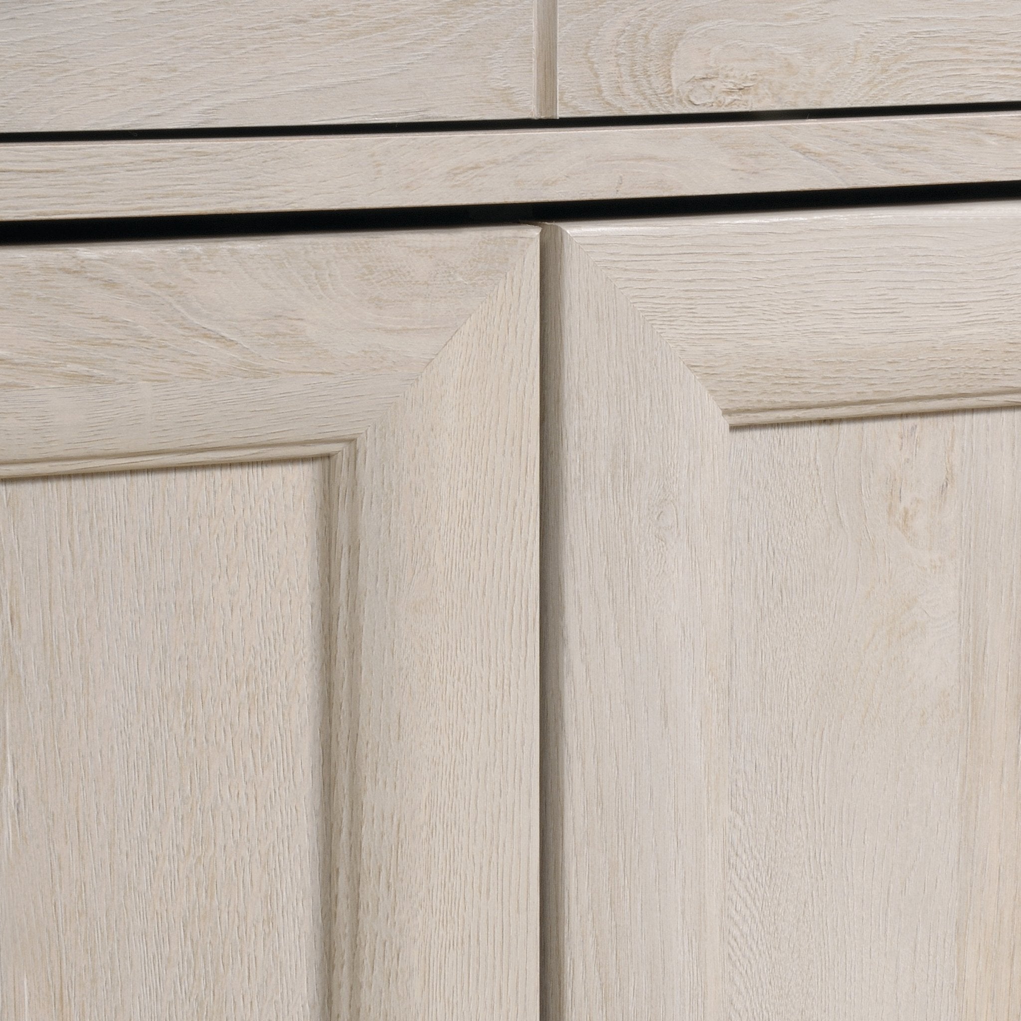 Sauder Edge Water Accent Storage Cabinet with Doors, Utility Cabinet, in Chalked Chestnut finish