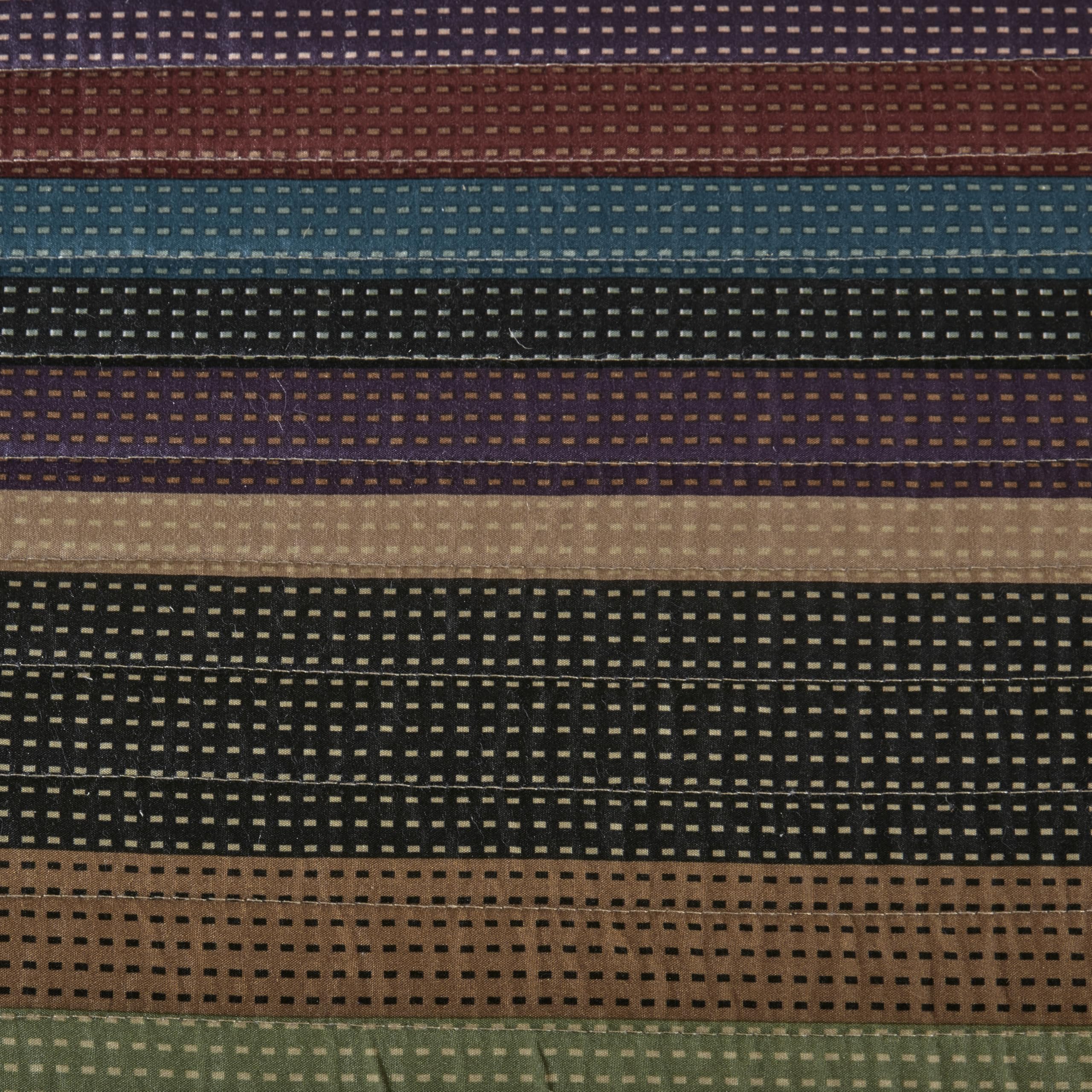 Madison Park Daybed Cover Double Sided Quilting Casual Design All Season Bedding Set with Bedskirt, Matching Shams, Decorative Pillow, 75 in x 39 in, Yosemite, Purple Teal