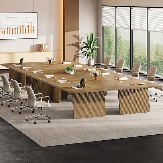 8ft Conference Table for 10 People