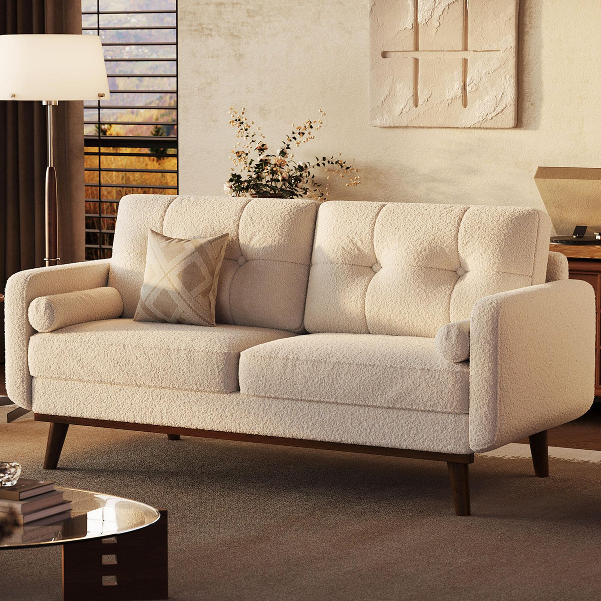 Mid-Century Modern Loveseat