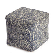 Anji Mountain Pouf Ottoman Foot Rest, Handmade Ottoman Pouf, Comfortable Foot Stool, Decorative Floor Seating for Living Room Decor, Bedroom & Home Décor Accent - Hanalei