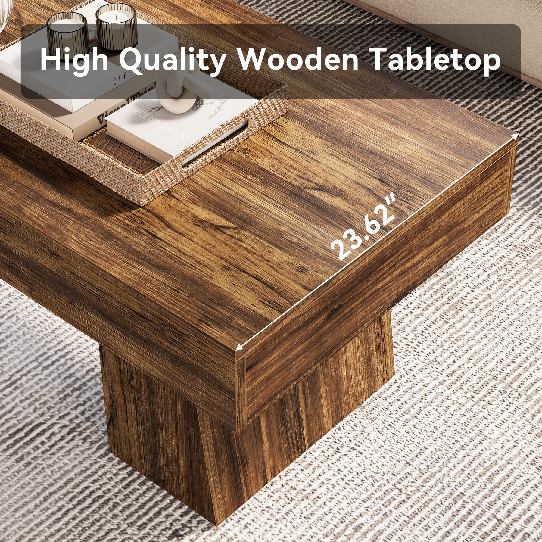 Farmhouse Coffee Table 47"
