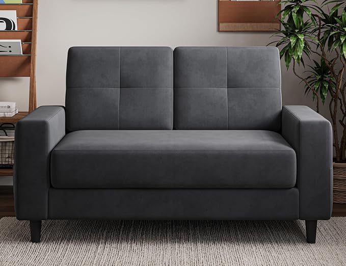 Velvet Loveseat Sofa