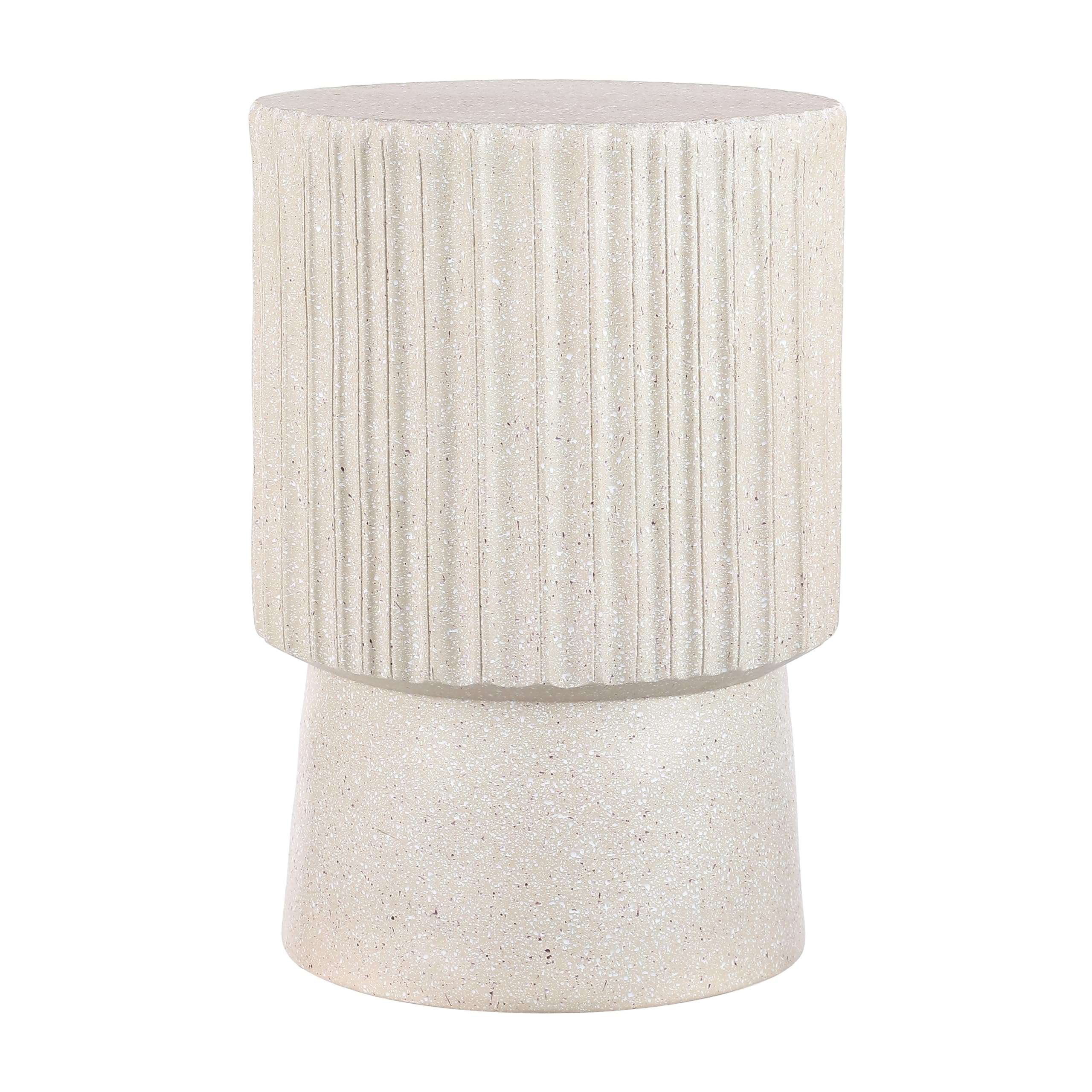 Louisa 19" Tambour Accent Table