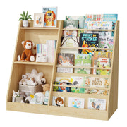 5-Tier Kids Front-Facing Bookshelf