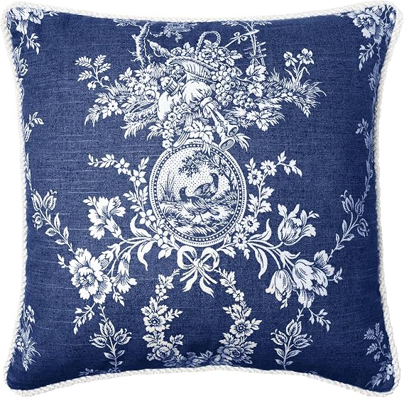 Toile Decorative Pillow