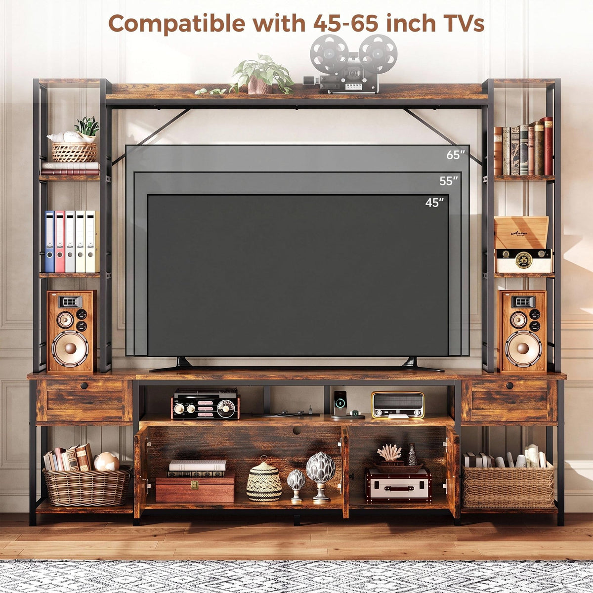 TV Entertainment Center with Storage