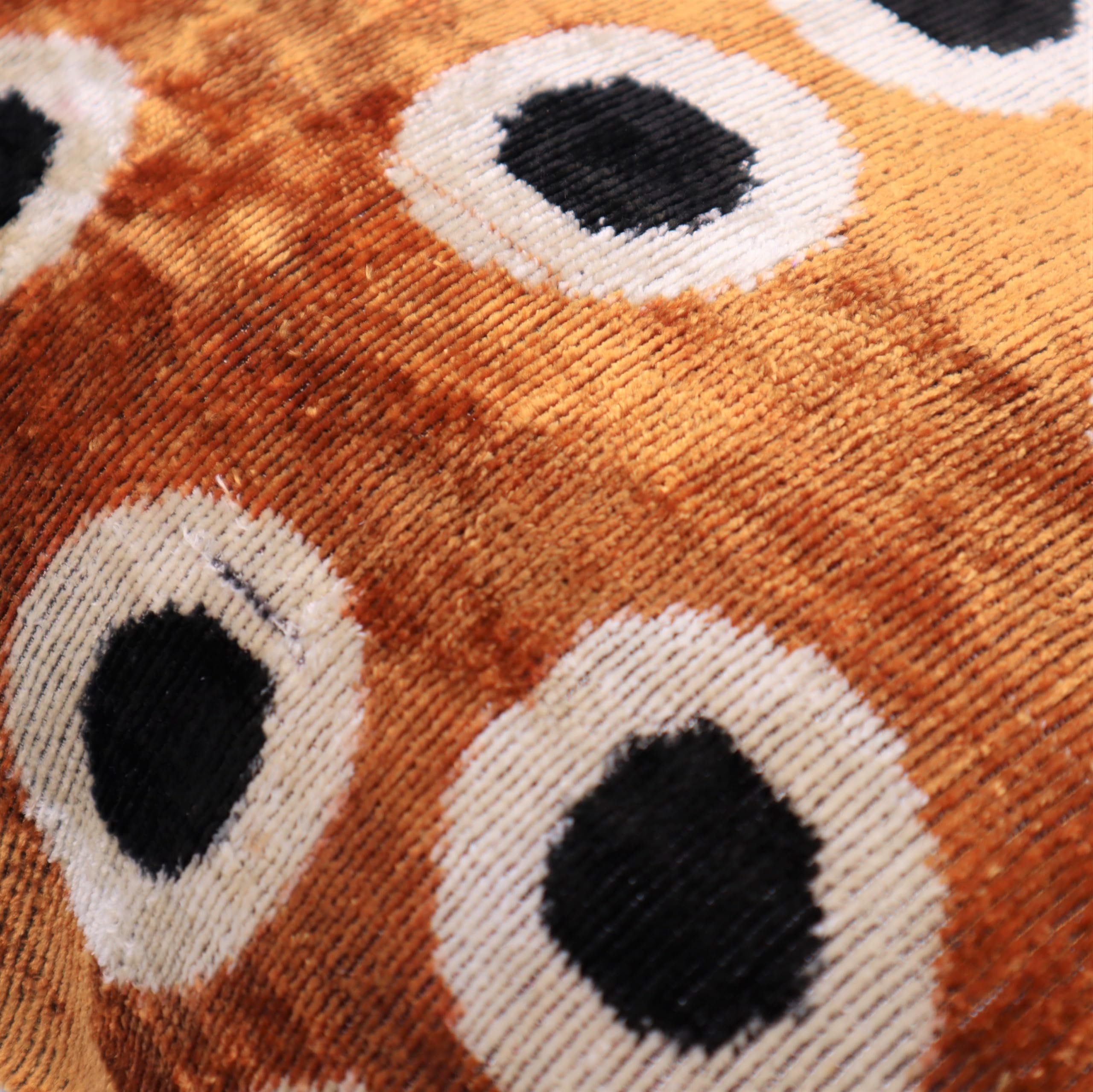 Velvet Throw Pillow with Down Feather Insert