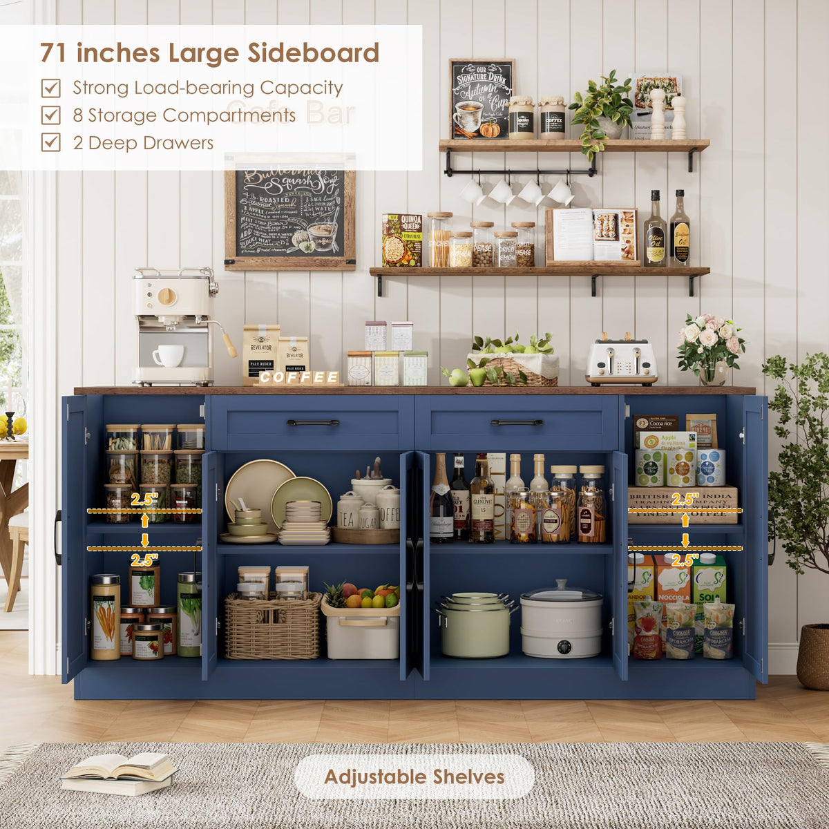 Buffet Sideboard with Drawers
