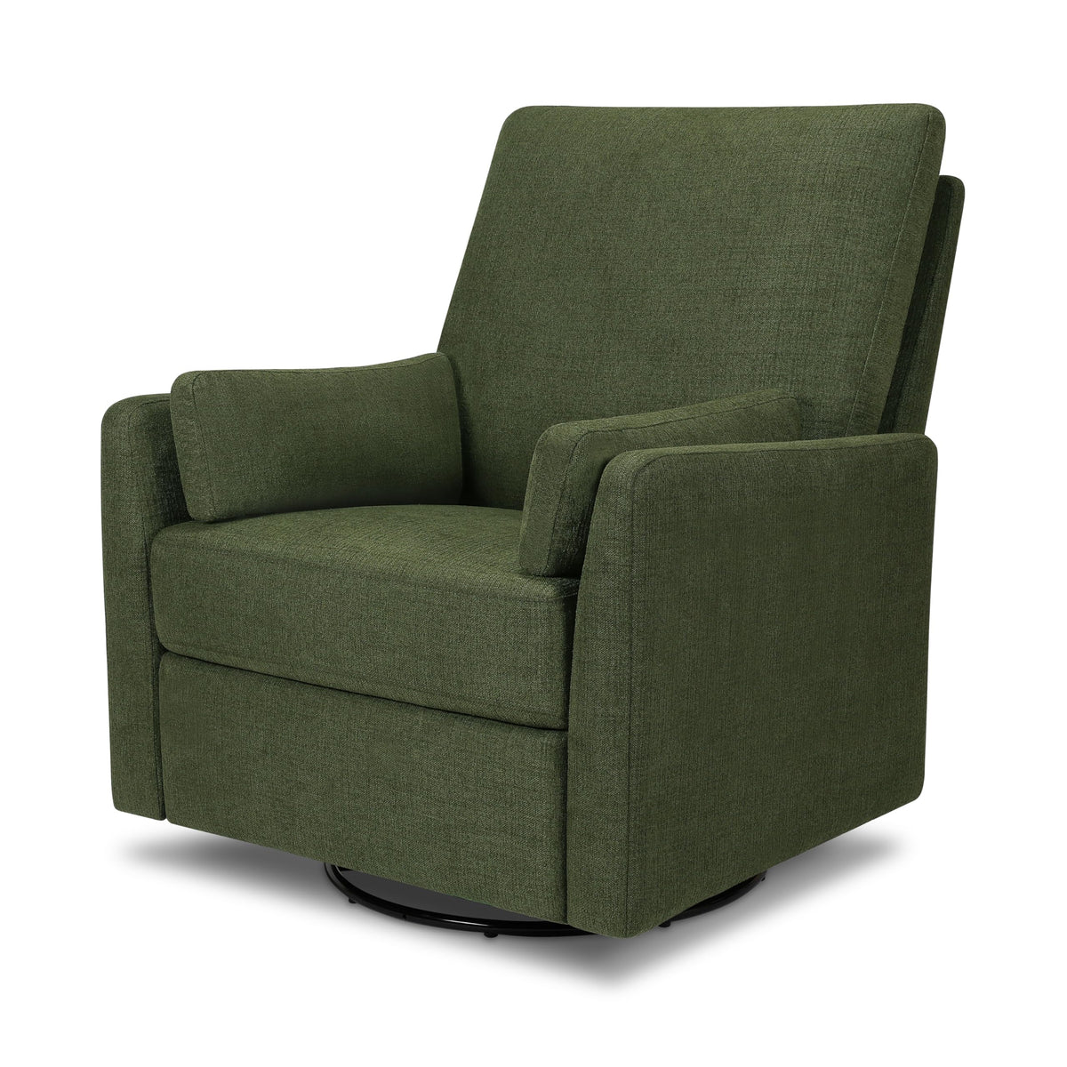 Forest Green Swivel Glider Recliner