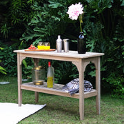 Teak Wood Outdoor Console Table