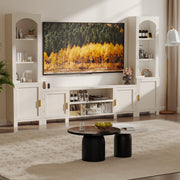 3-Piece Entertainment Center with Bookshelves