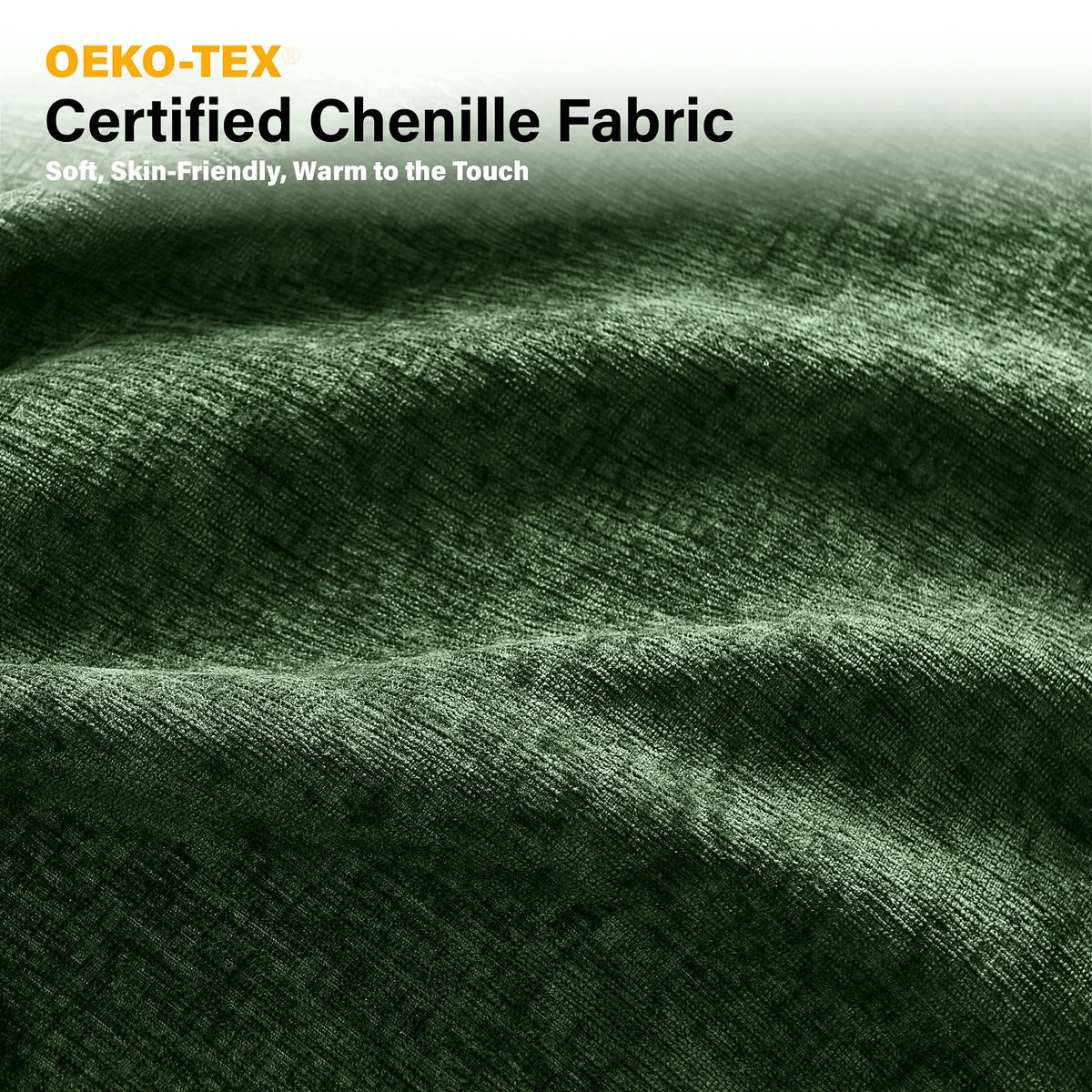 Chenille Pull-Out Sofa Bed