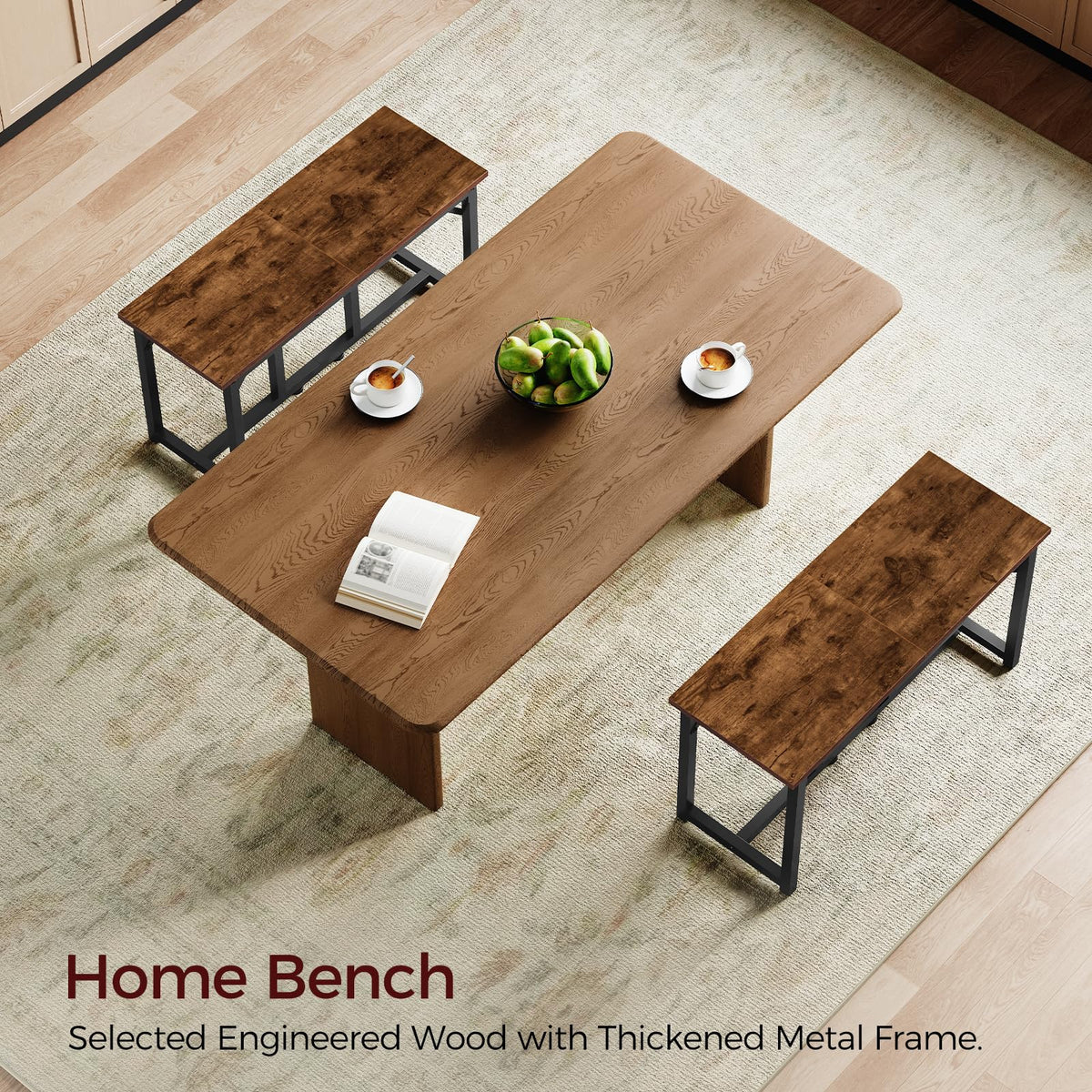 Rustic Dining Bench