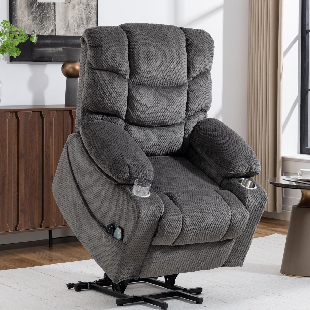 Heated Massage Power Lift Recliner