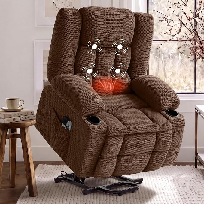Power Lift Recliner with Heat and Massage