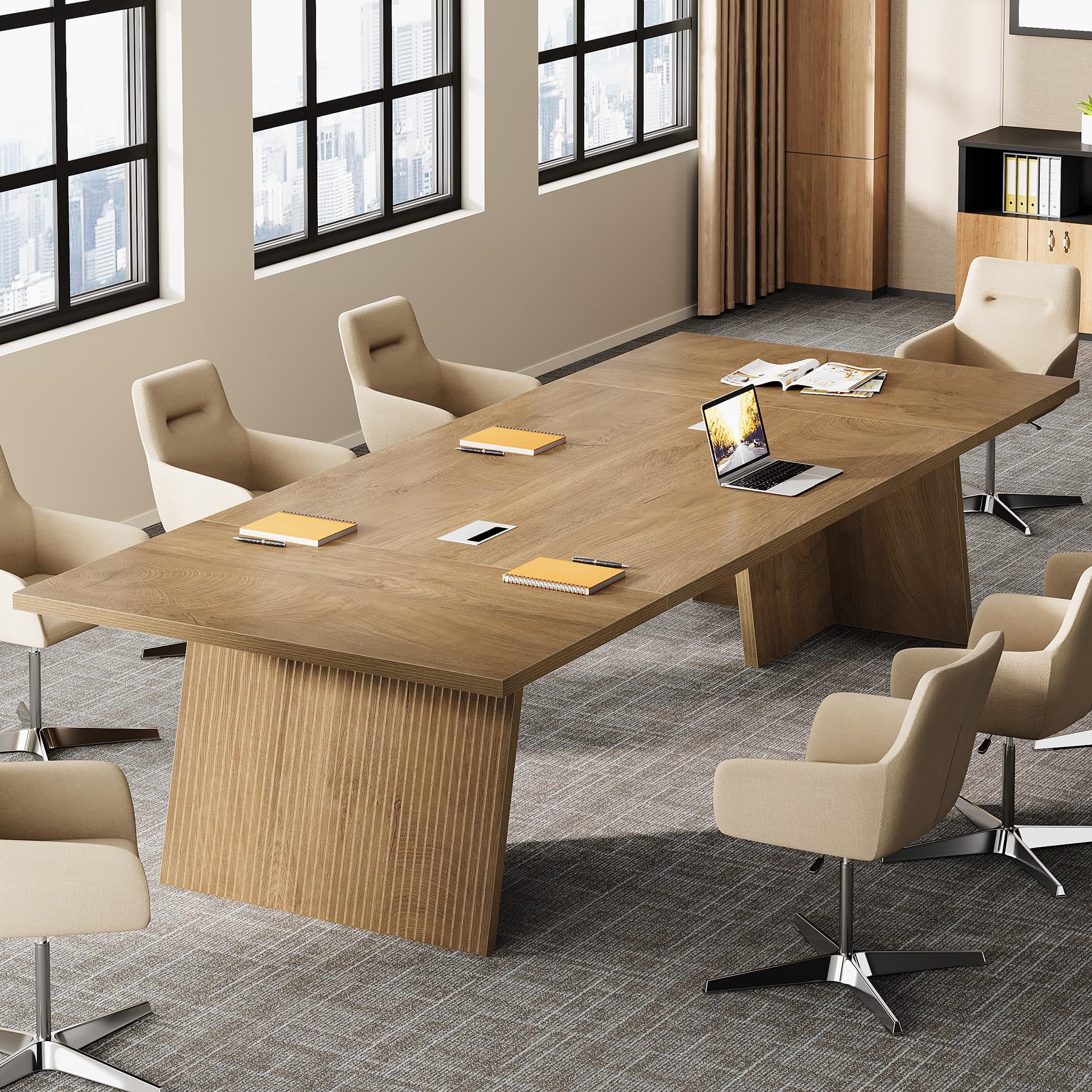 8ft Conference Table for 10 People