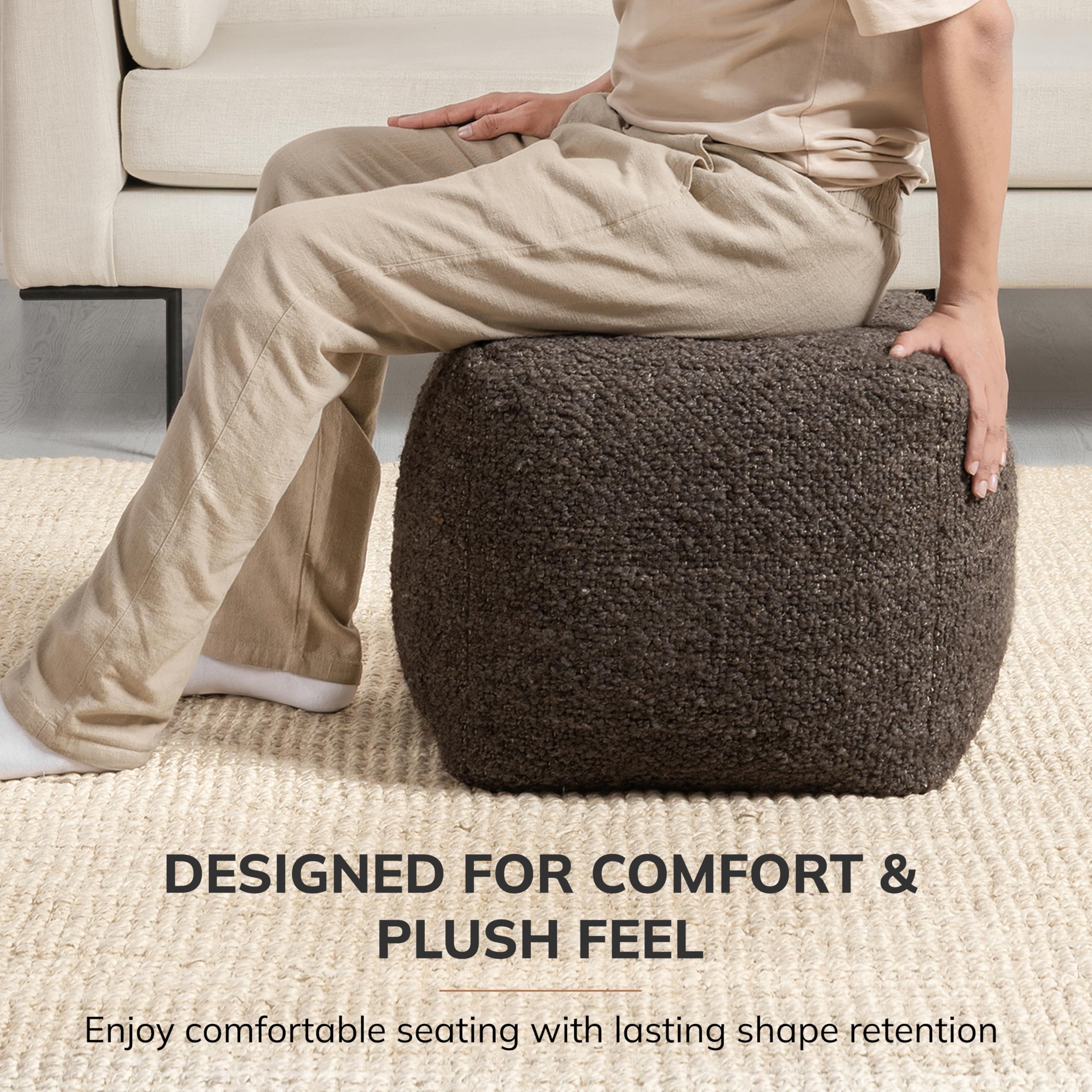Pouf Ottoman Footrest