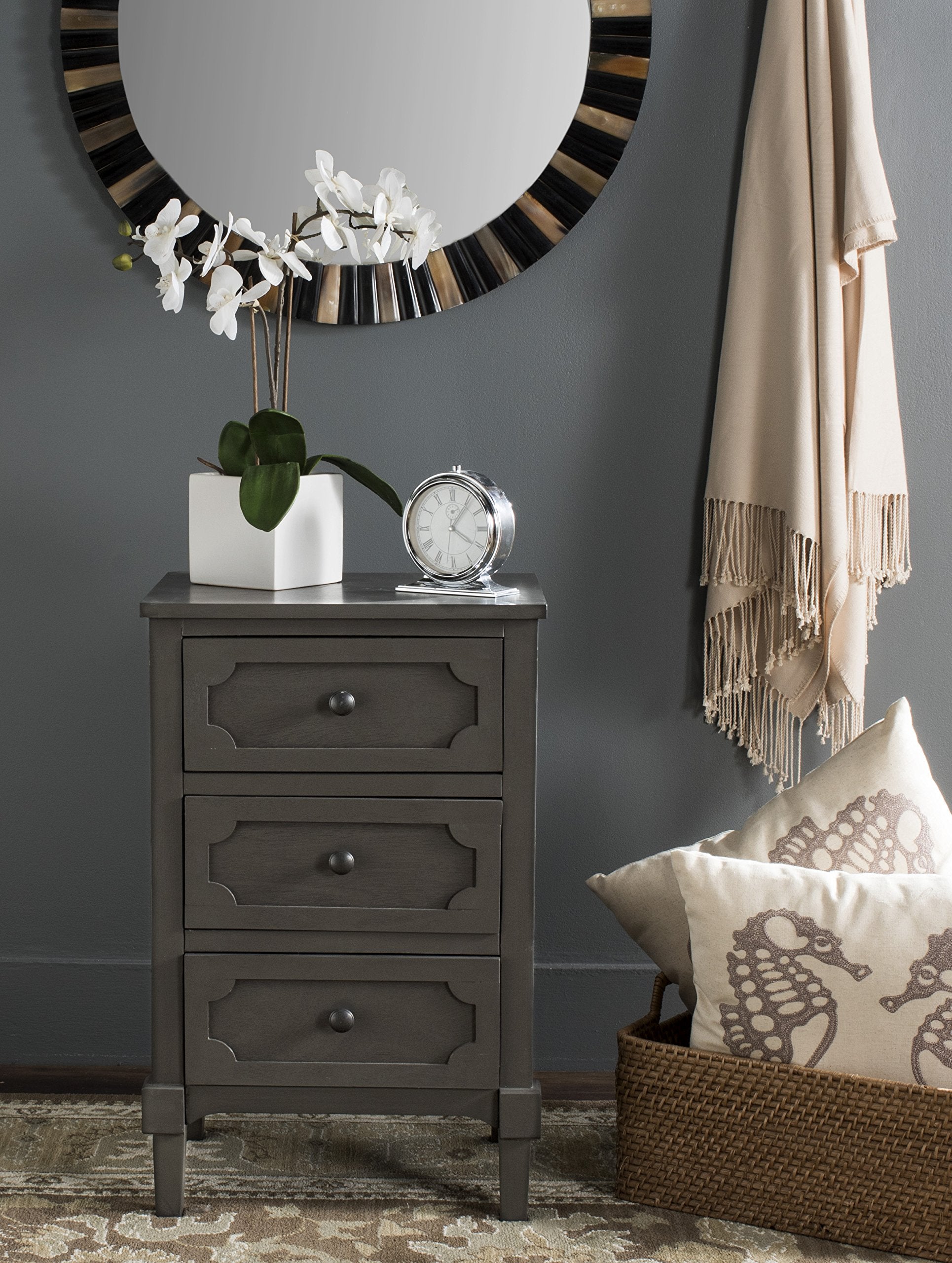 Safavieh American Homes Collection Rosaleen Grey Side Chest
