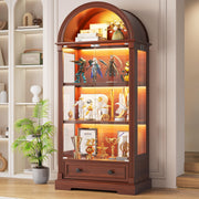 Arched Glass Display Cabinet