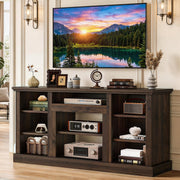 Walnut Farmhouse TV Stand