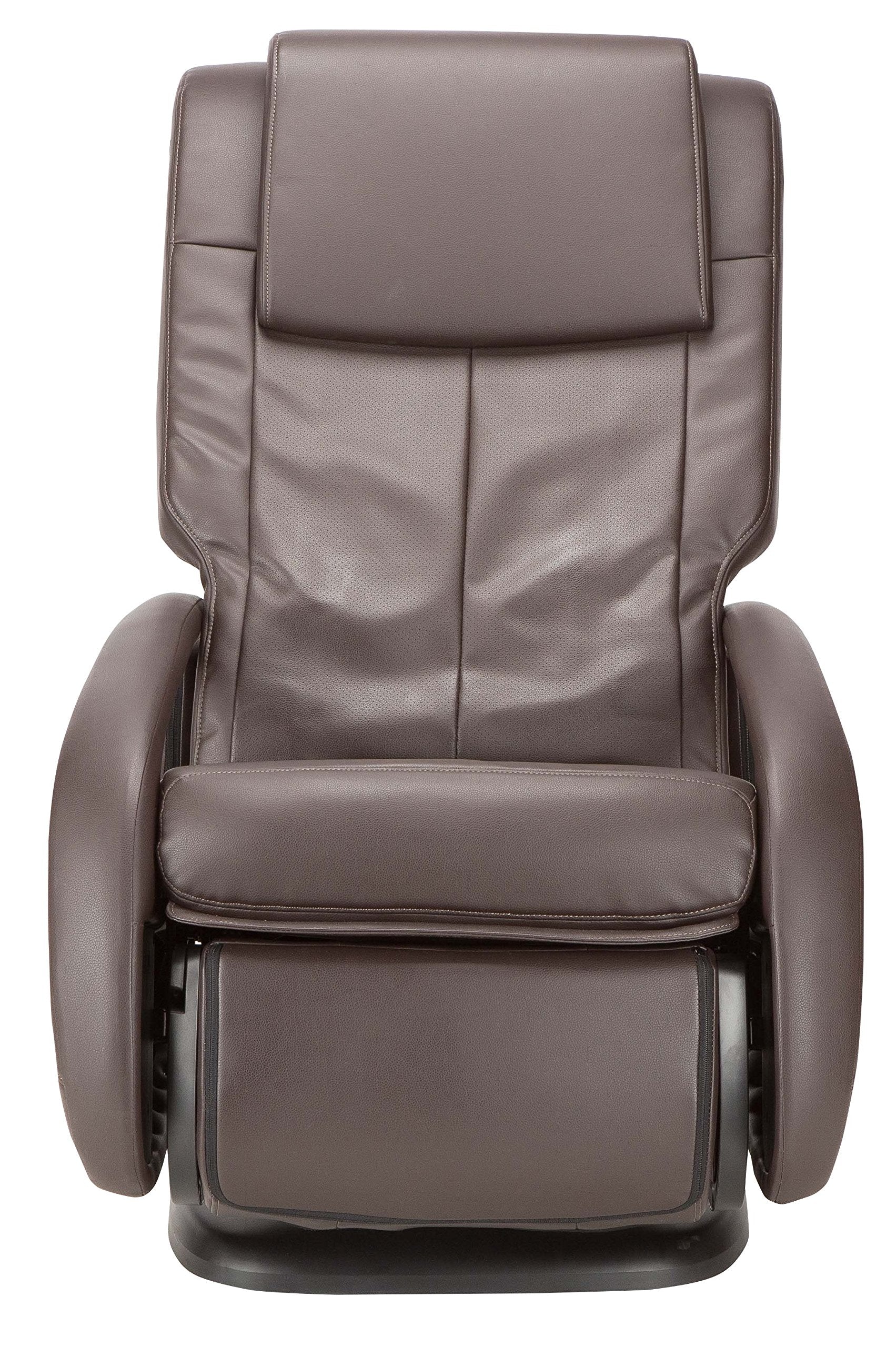 Human Touch WholeBody 7.1 Swivel-Base Full Body Relax and Massage Chair - Perfect for Home Relaxation and Stress Relief | Warm Air Heating | Customizable Massage | Retractable Ottoman | Espresso Color, 7.1"