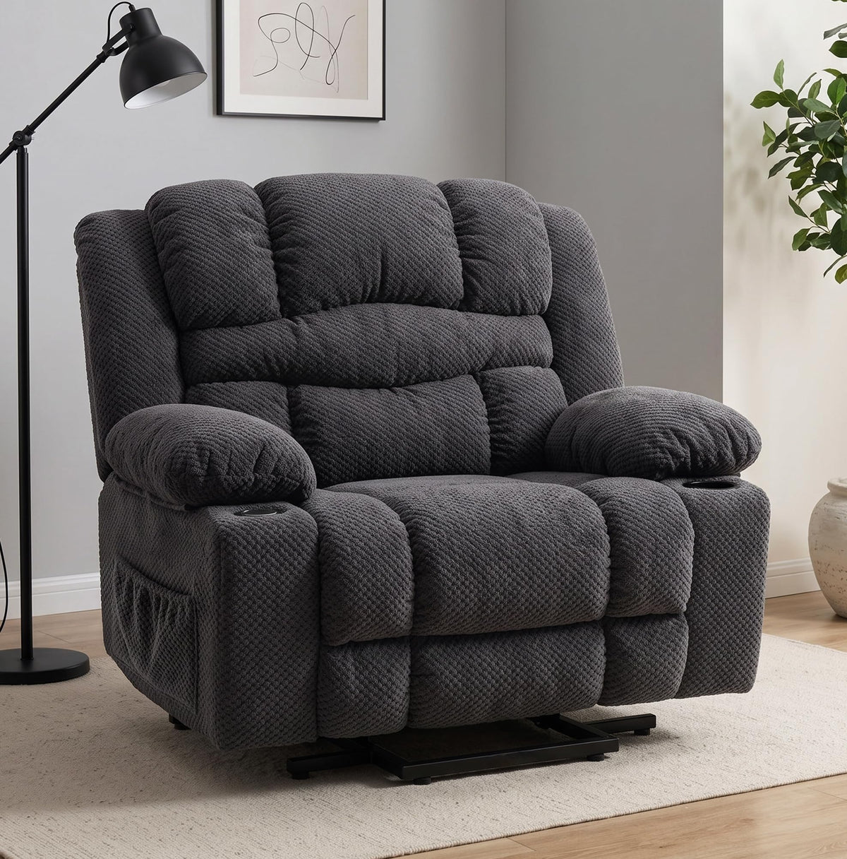 Wide Power Lift Recliner