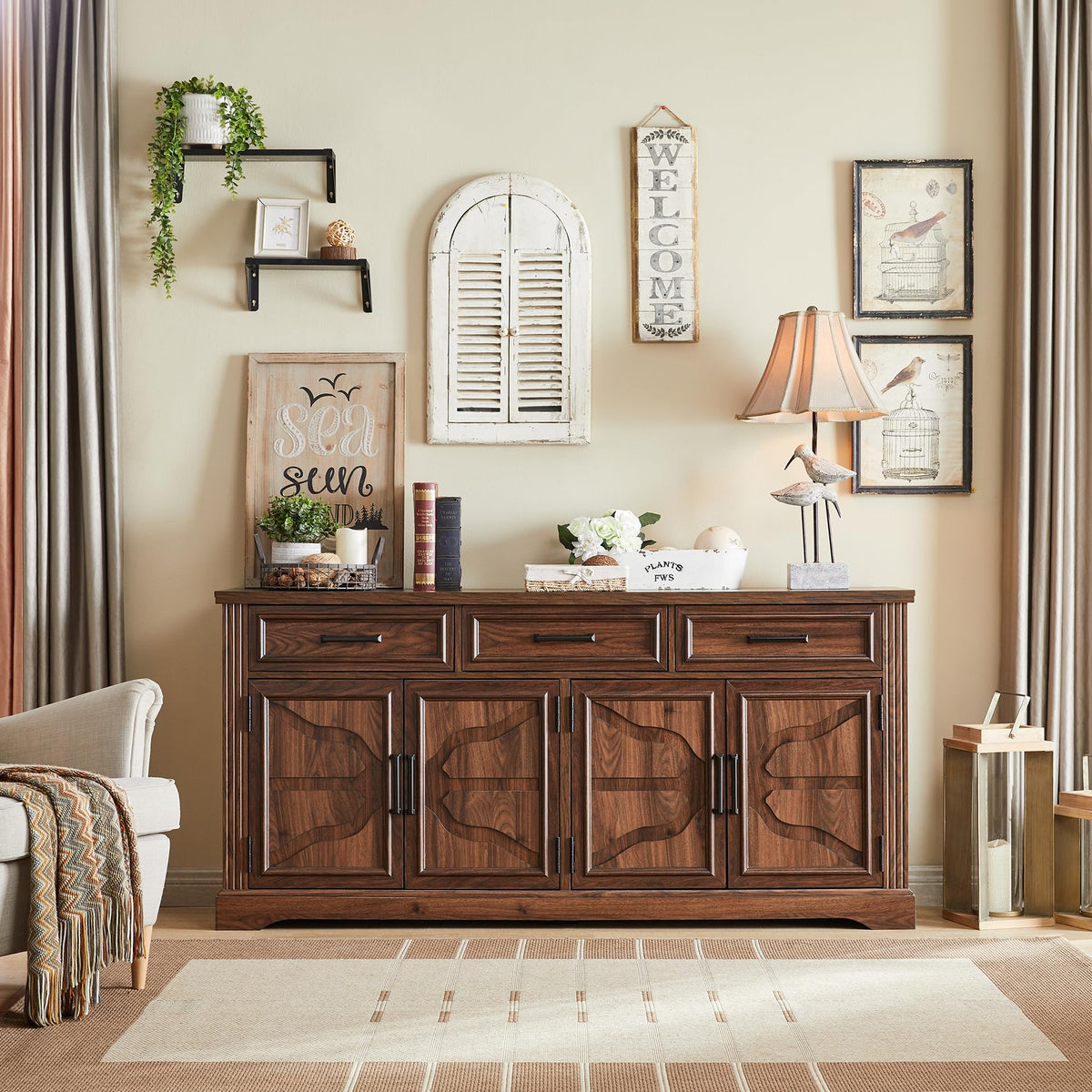 Farmhouse Buffet Sideboard