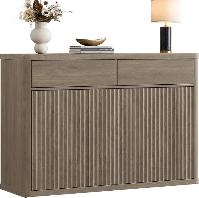 Fluted Buffet Cabinet