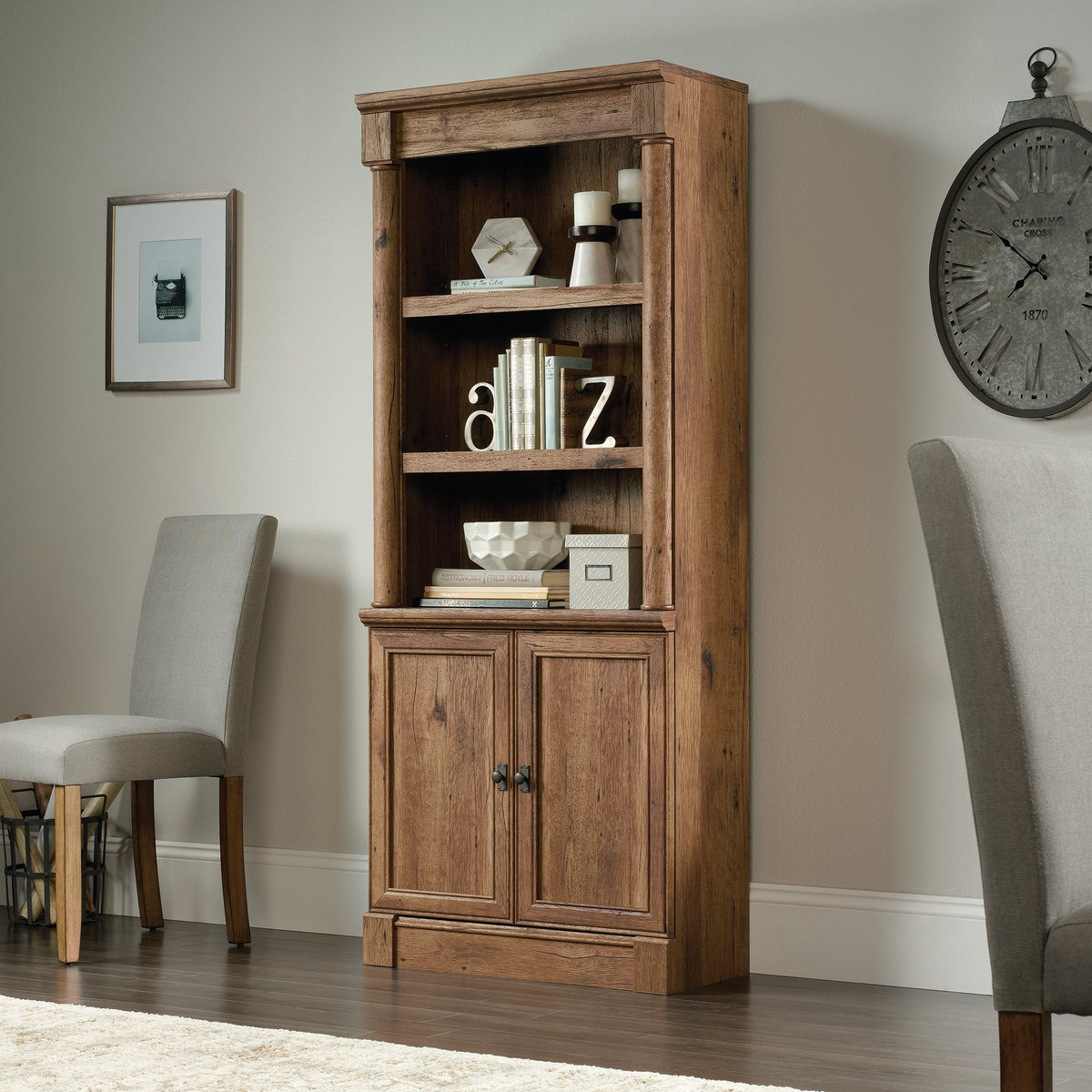 Computer Desk & Bookcase Set