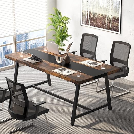 6FT Rectangle Conference Table for 6-8 People