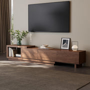 Extendable TV Stand for 65-100 Inch TVs with 3 Drawers & Storage