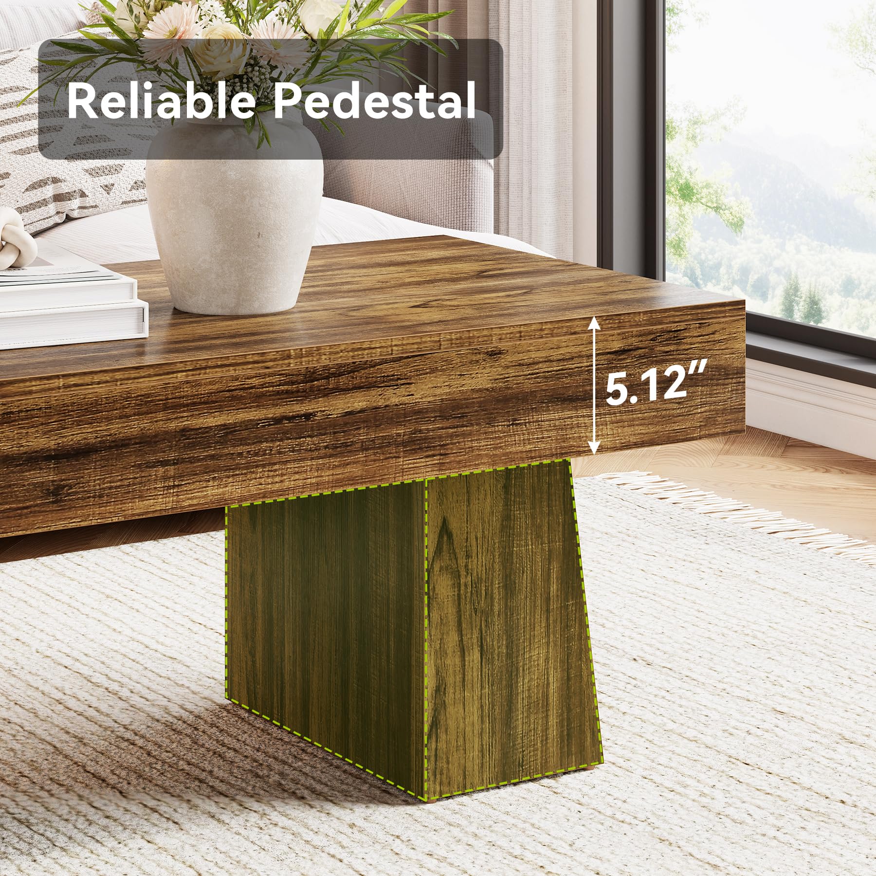 Farmhouse Coffee Table 47"