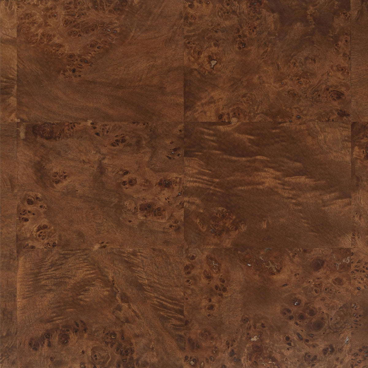 SAFAVIEH Couture - Francene Nightstand - Walnut Burl Poplar Veneer with 2 Drawers - Fully Assembled for Bedroom & Guest Room, 30" W x 17" D x 26.5" H (SFV2228A)