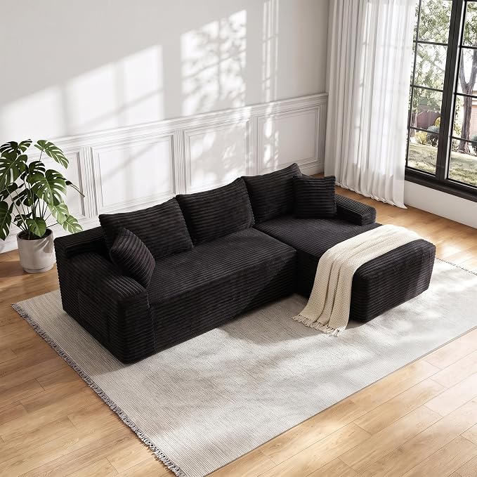 Corduroy Modular Sectional Sofa